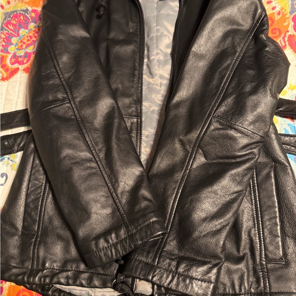 Wilsons Leather Black Women’s Jacket size S
